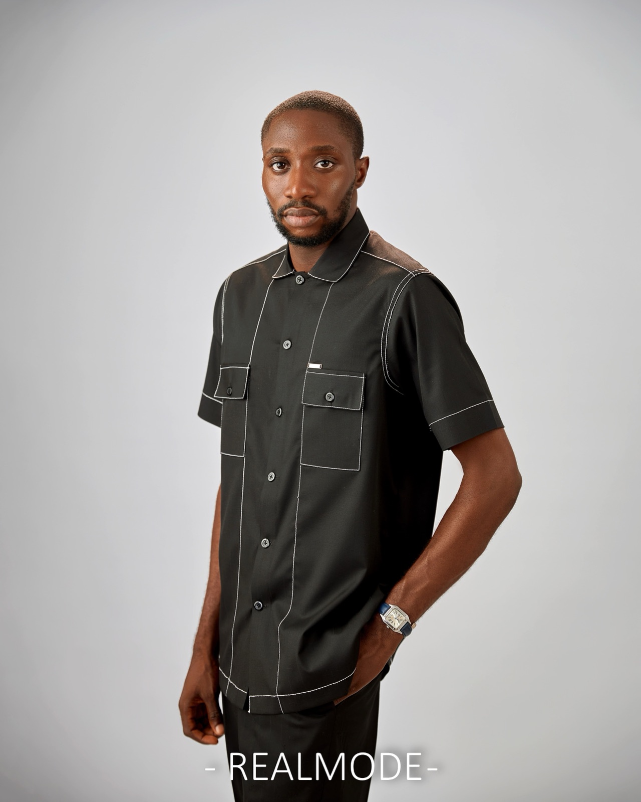Contrast-Stitch Wear