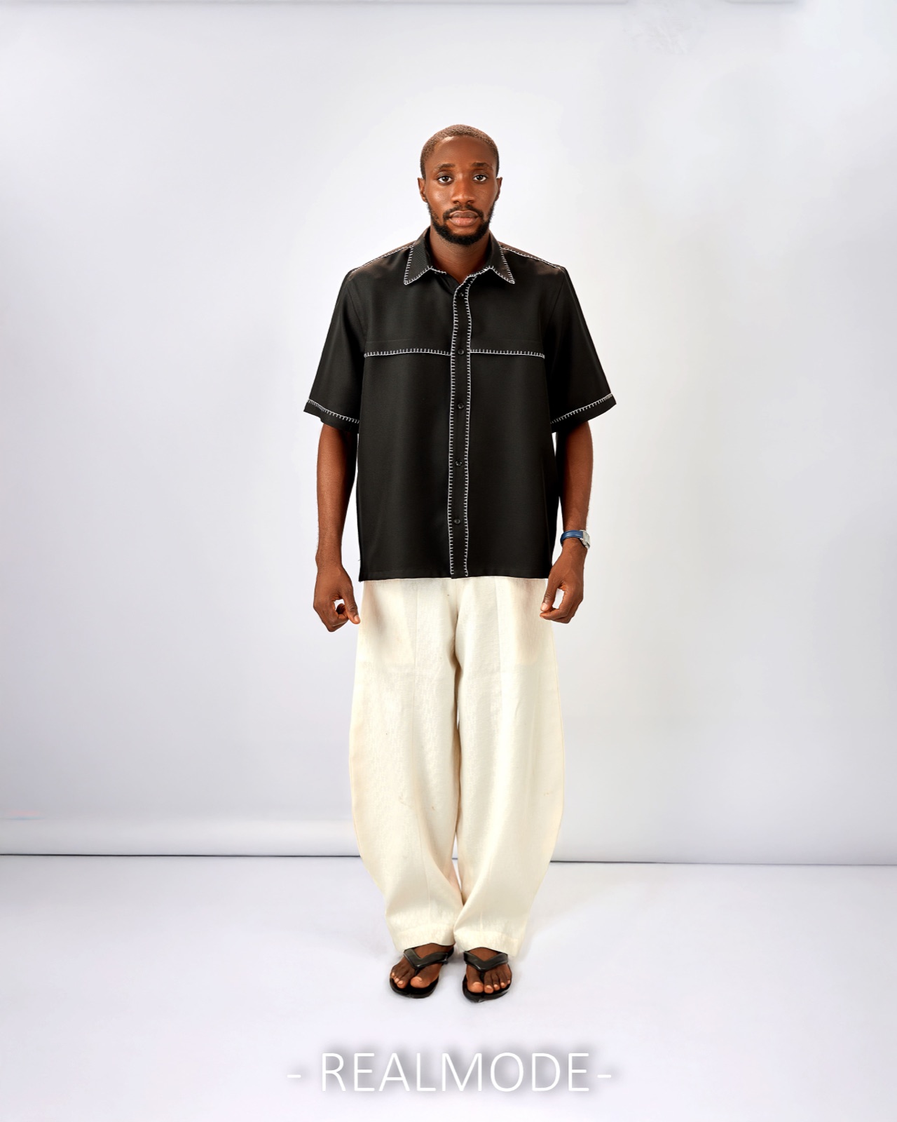 Contrast-Stitch Wear