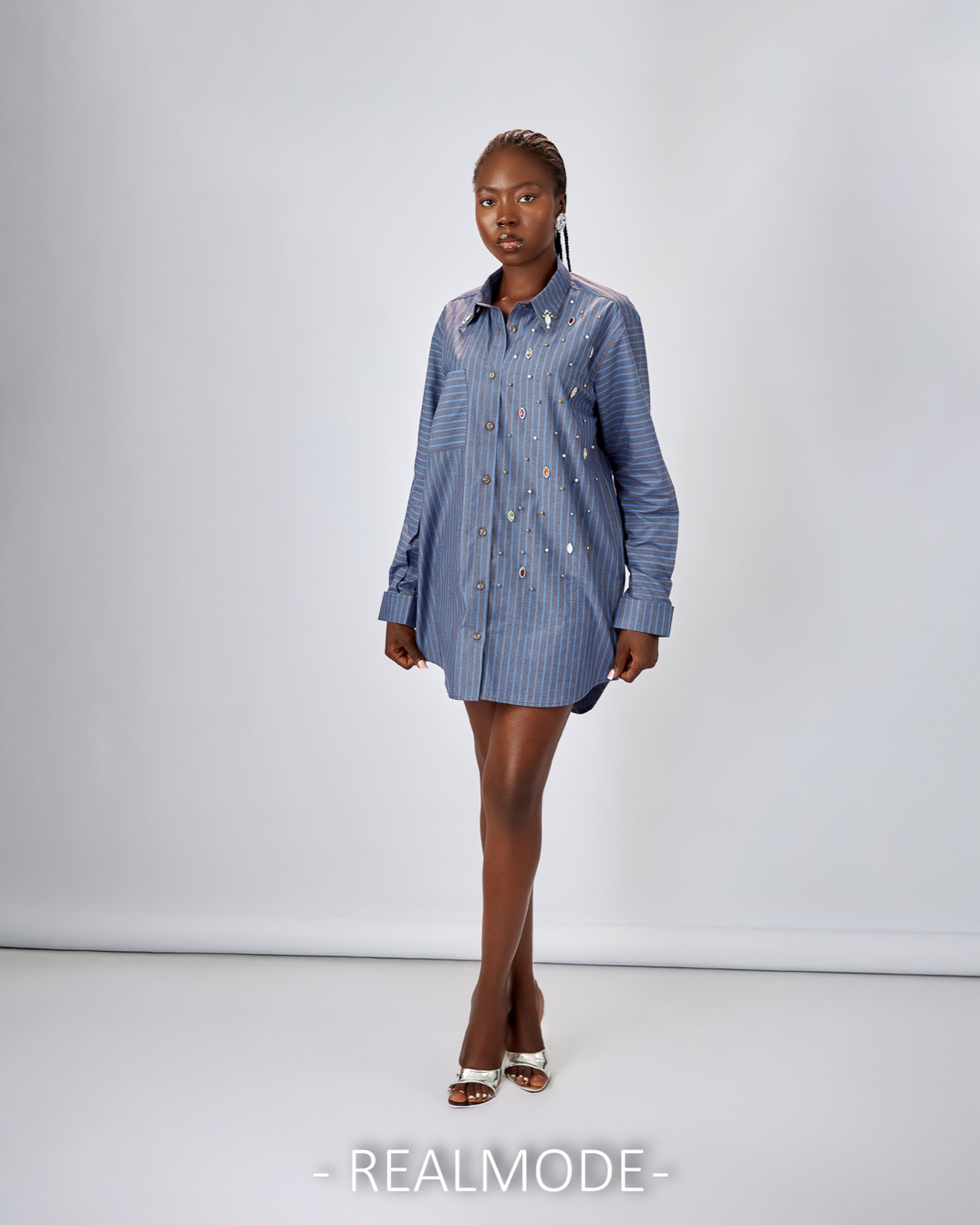 Chambray Shirt Dress