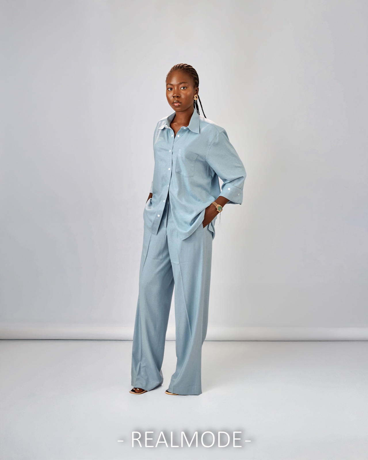 Linen Sky Two-Piece