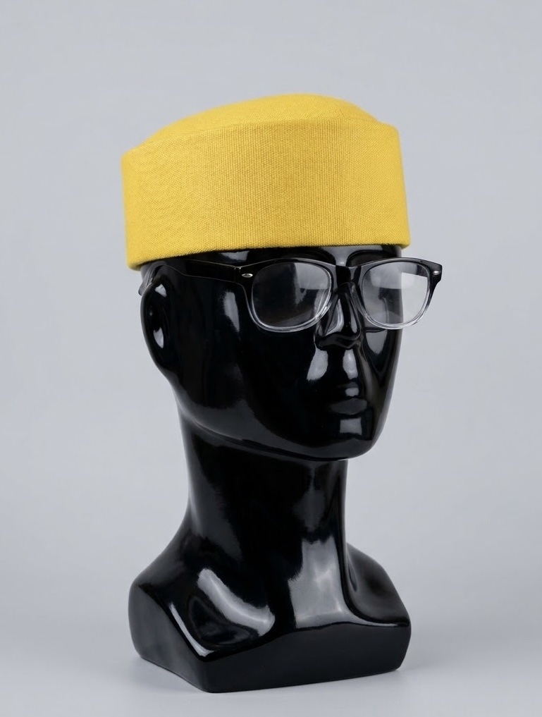 Aso oke Crown Cap
